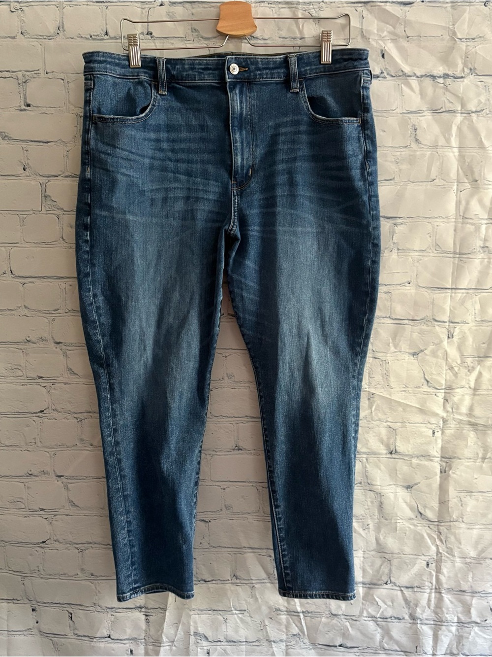 AEO American Eagle 360 Next Level Stretch super Hi-Rise jeggings size 18S